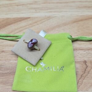 Chamilia Purple and Gold Women's Ring